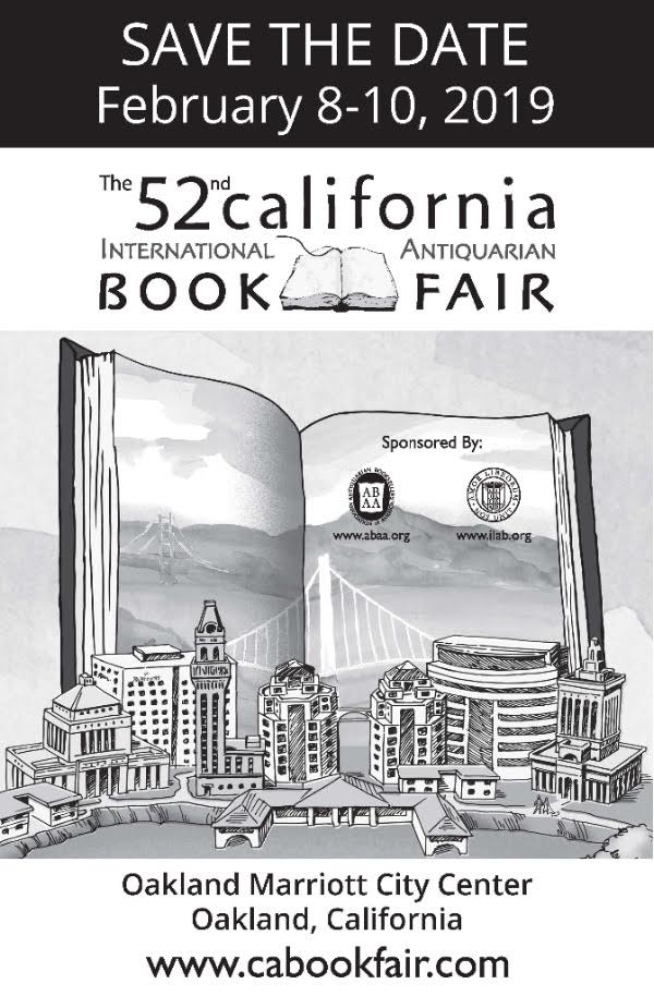 California International Antiquarian Book Fair 2019