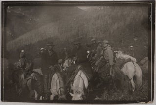 [ASIA - ALTAI MOUNTAINS] [Album with Ninety Original Gelatin Silver Photographs from Two Soviet Tourist Trips to Lake Teletskoye and Mount Belukha in the Altai Mountains, Organized by the Society of Proletarian Tourism and Excursions]