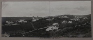 [ASIA - SAKHALIN] [Historically Important Album with 108 Original Gelatin Silver Photographs of Sakhalin (Pre-Russo-Japanese War), Showing Tsarist Prisons, Executioners and Prisoners, Post Alexandrovsky, Post Korsakovsky, Villages and Settlements in Northern and Southern Sakhalin, Early Oil Enterprises, Japanese Fishing Boats and Fisheries, Japanese Consulate, Nivkh, Ainu, Tungus and Orok People, etc.]