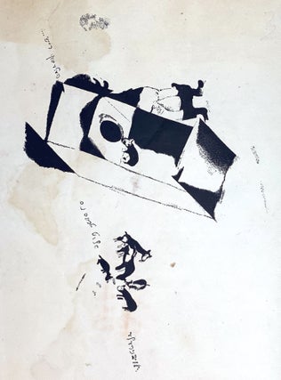 [CHAGALL’S LAST SOVIET PERFORMANCE] Troyer [i.e. Mourning]