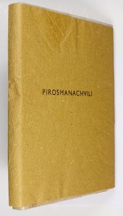 Item #20 [PICASSO AND ILIAZD COLLABORATION] Pirosmanachvili 1914. Pablo Picasso Pointe Seche....