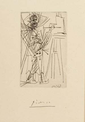 [PICASSO AND ILIAZD COLLABORATION] Pirosmanachvili 1914. Pablo Picasso Pointe Seche