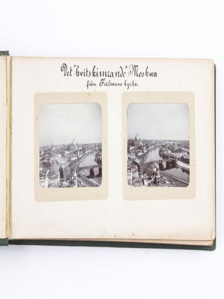 Item #2119 [RUSSIA - MOSCOW] [Album with Fifty Original Gelatin Silver Photographs of...