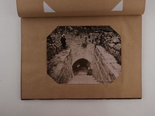 [MIDDLE EAST – ISRAEL, PALESTINE (HOLY LAND)] [Album with 50 Large Original Albumen Photographs Showing Religious Sites and Views of Jerusalem, Bethlehem, and Jaffa]